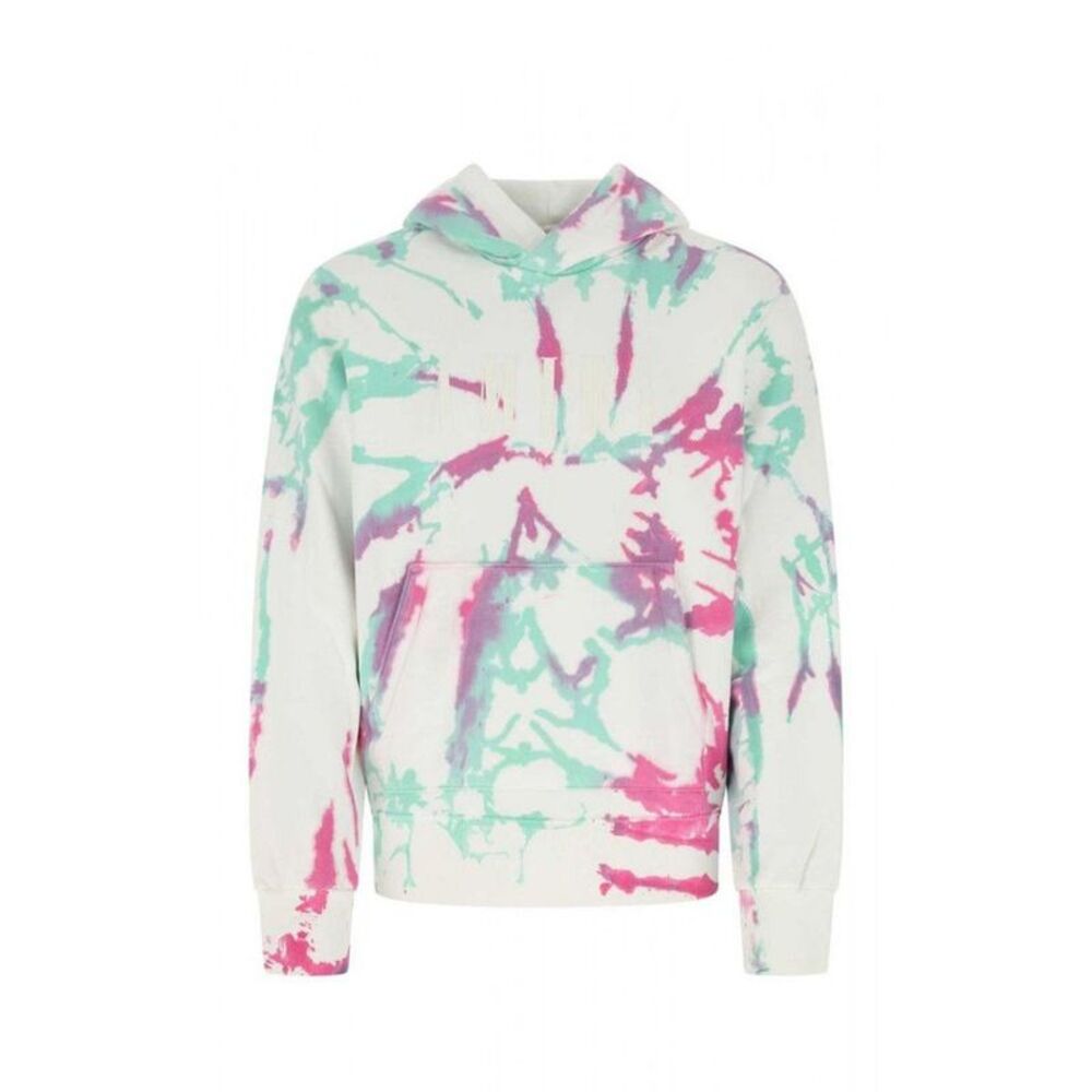 Amiri White Cotton Men's Sweatshirt